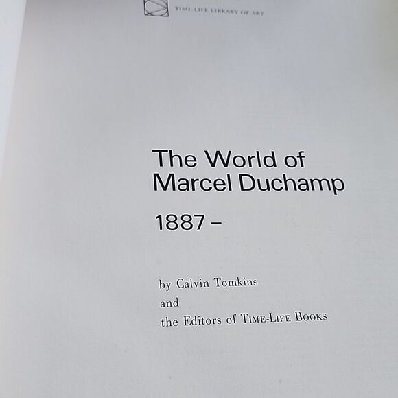 Vintage Coffee Table Art Book 'The World Of Marcel Duchamp - Picture 7 of 14